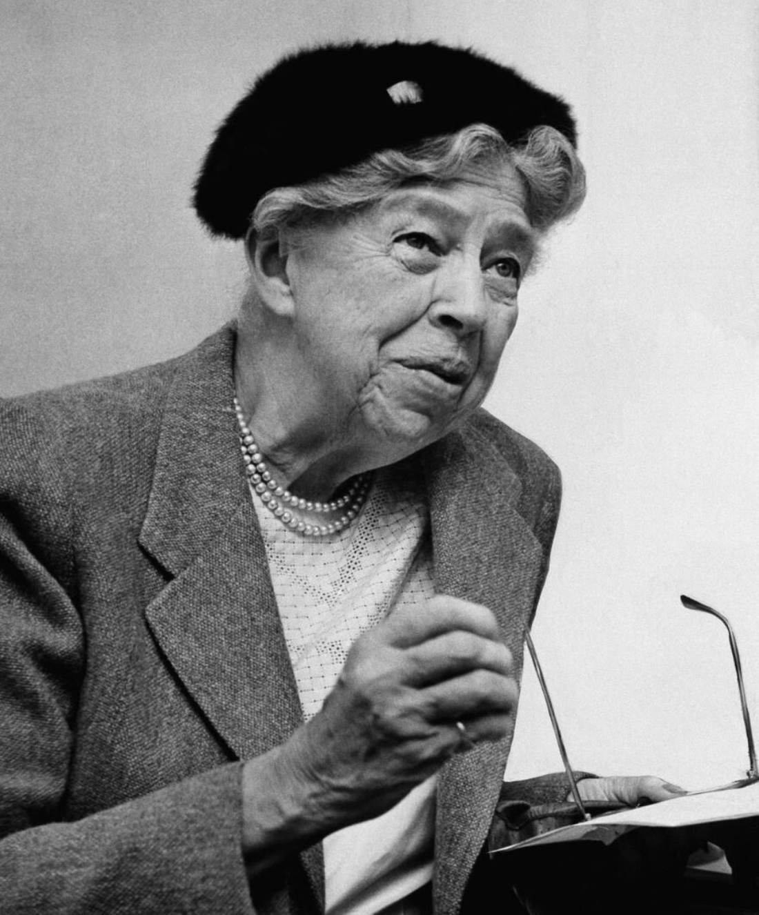 Eleanor Roosevelt.